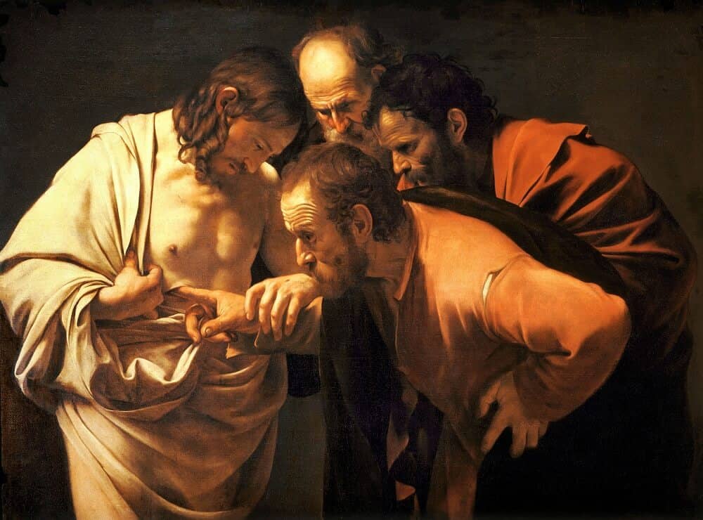 Caravaggio – Necredința Sfântului Toma